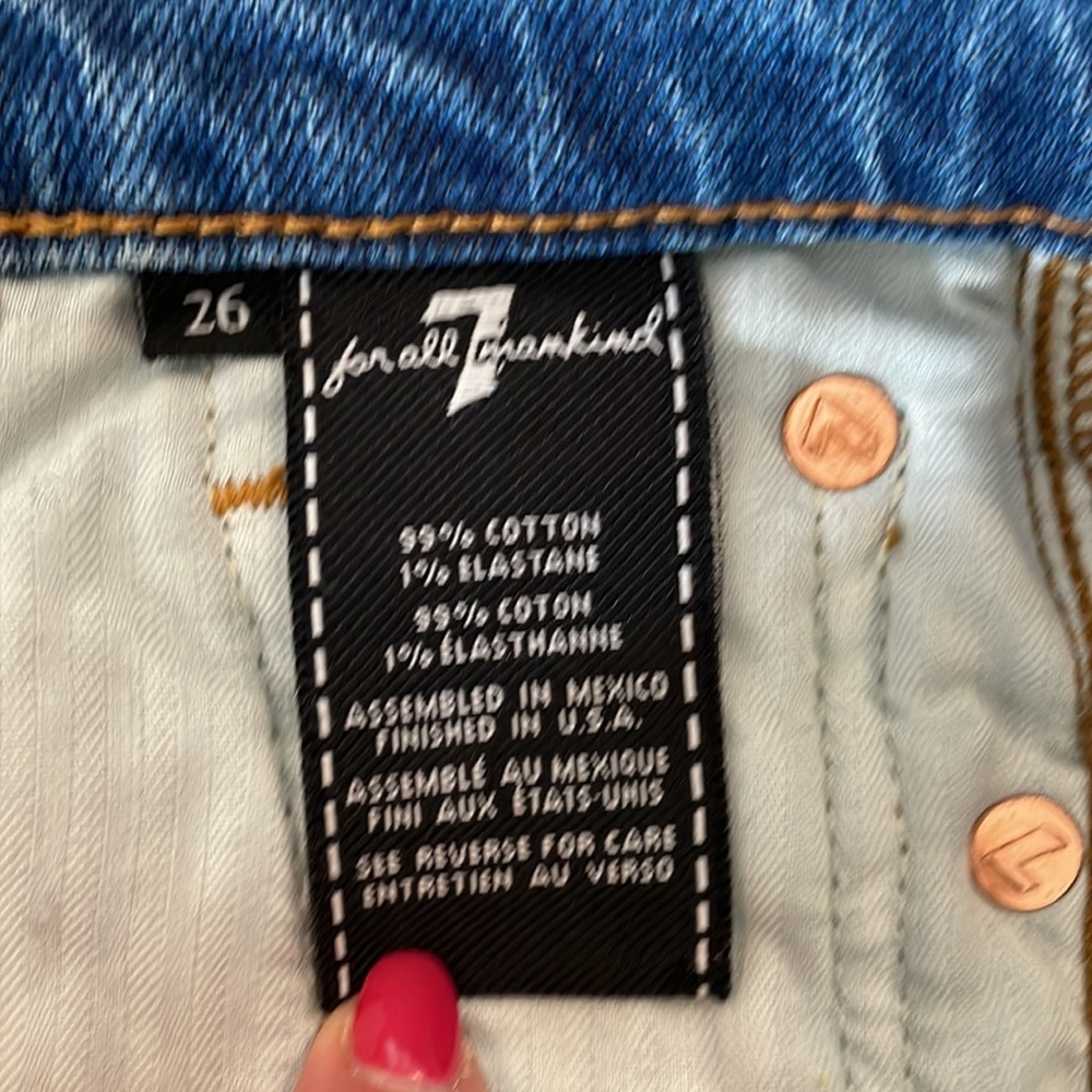 Seven for all mankind straight jeans - Picture 3 of 4